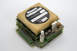 Complete assembly of the interface with the crypto-module on top.