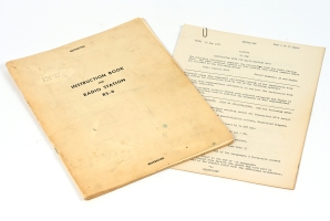 Original RS-6 manual with addendum