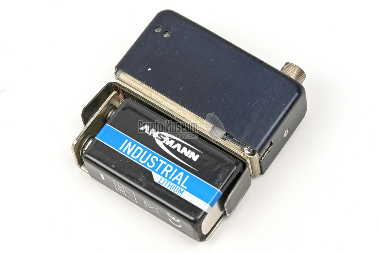 With open battery compartment