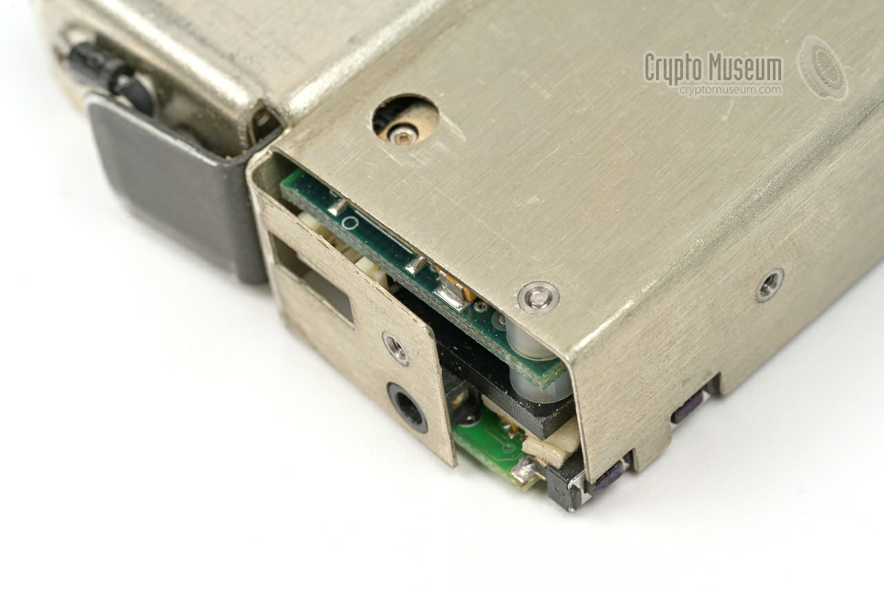 PCB detail and programming socket