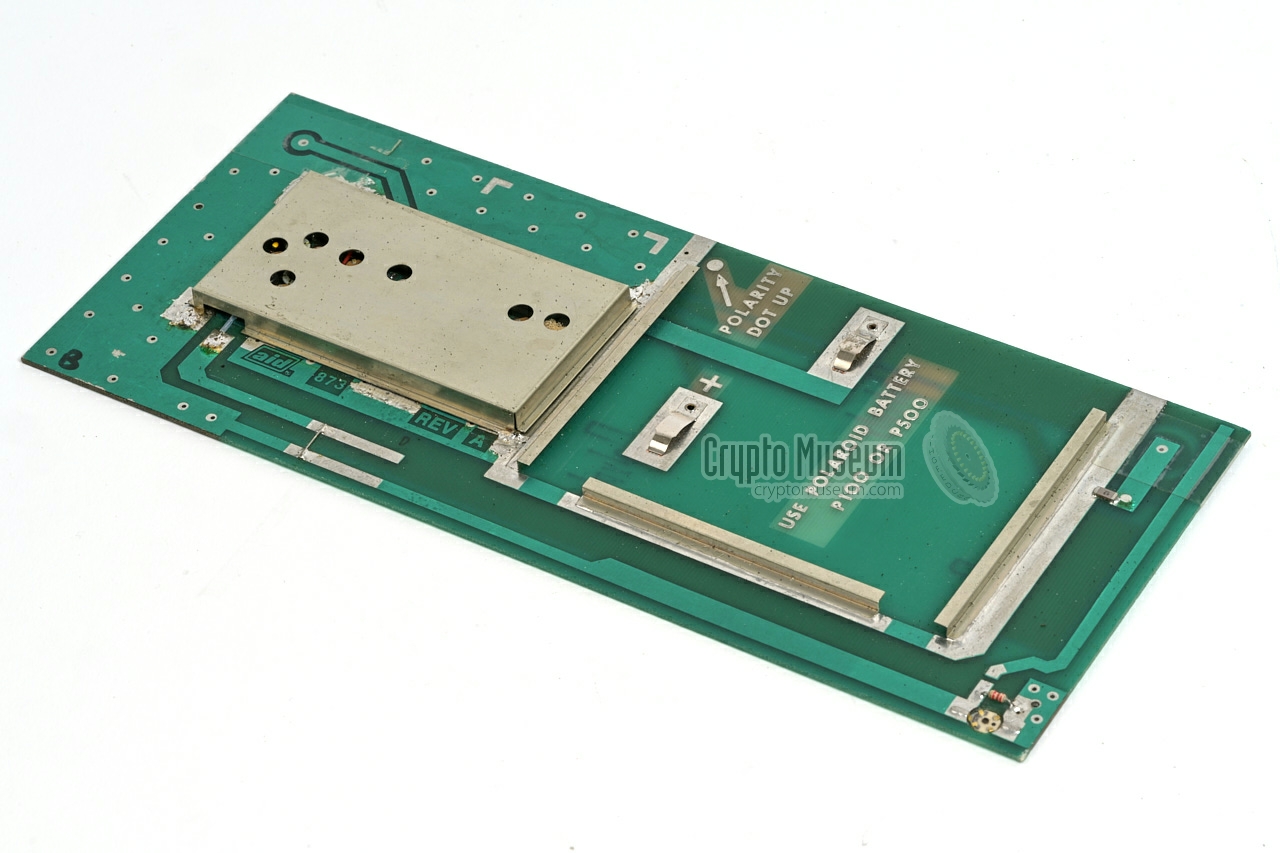 Carrier board with integrated transmitter - top view