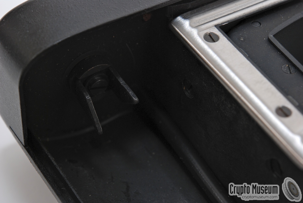 Film cartridge compartment (supply reel)