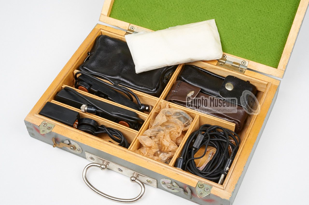 Storage case with Zakhod camera and accessories