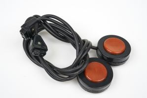 Two remote shutter release buttons