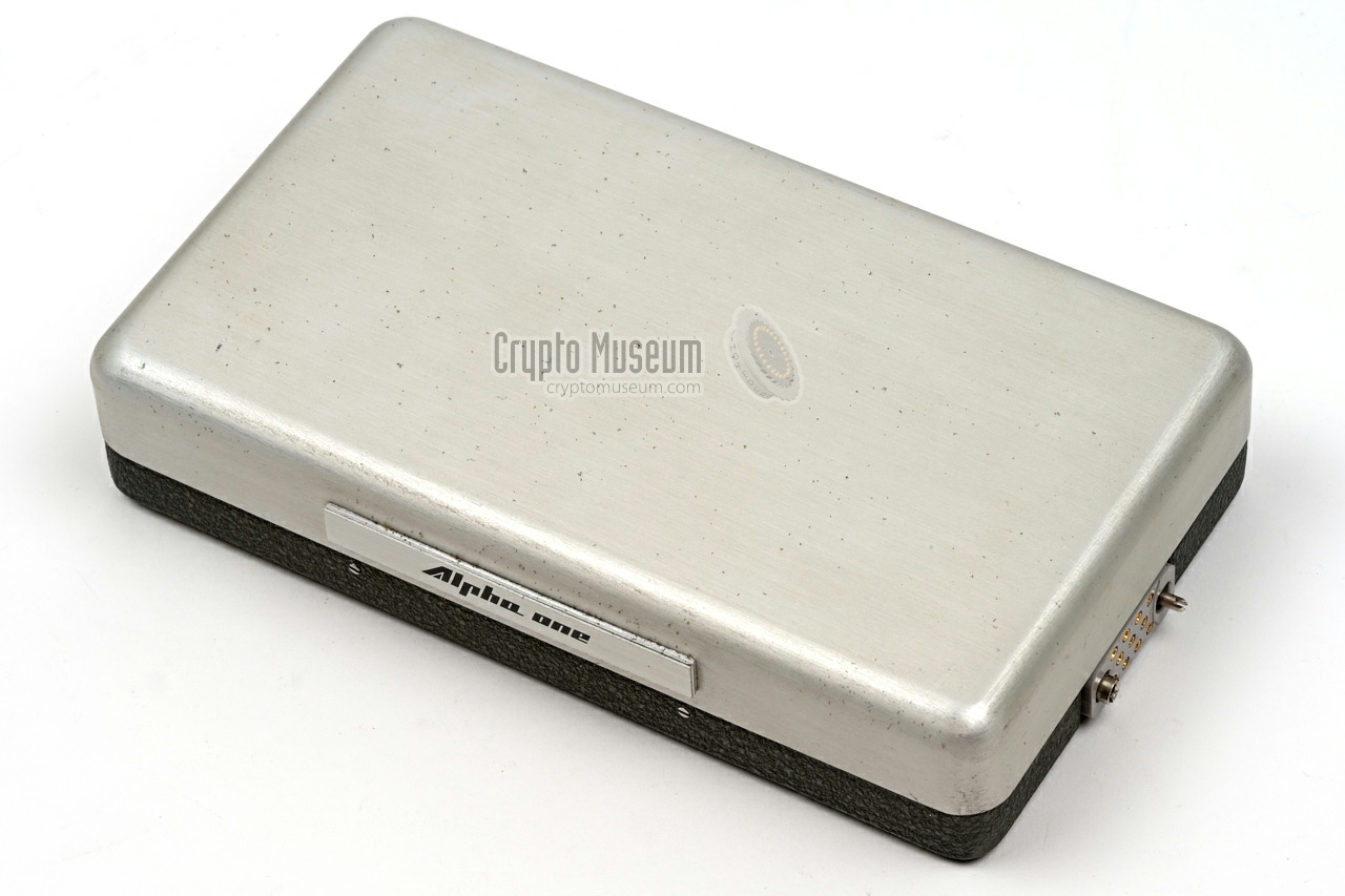 Alpha One tape recorder (closed)