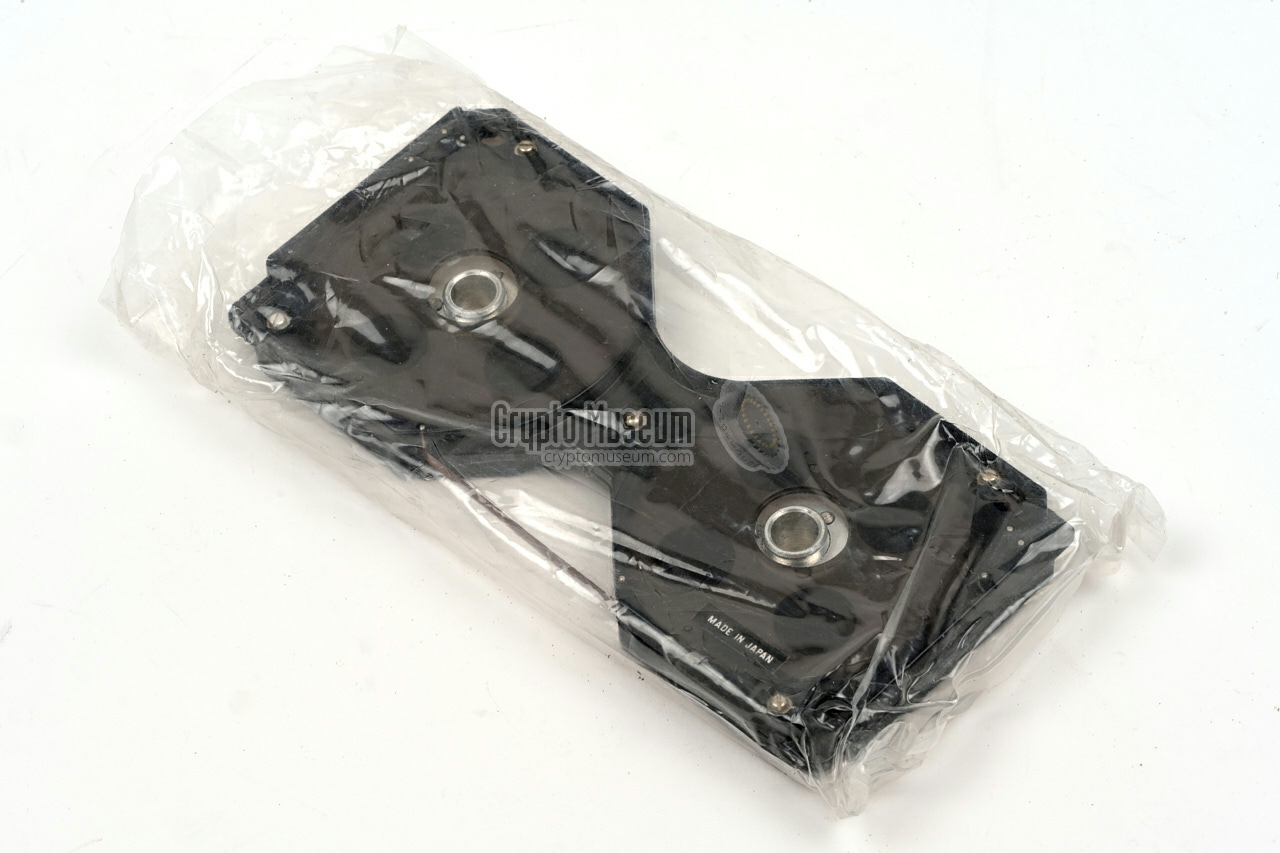 Tape cassette in plastic bag