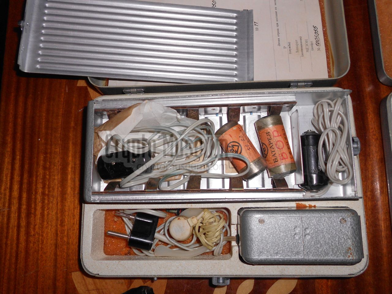 MEZON kit in the collection of the KGB Spy Museum [1] Storage case #2