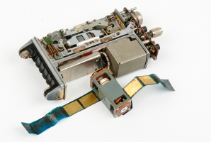 Motor disassembled for repair