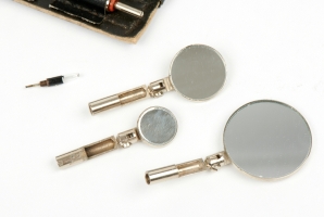 Three different sizes of mirrors