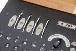 The Commercial Enigma K, that was used by Spain, Switzerland and Italy. An improved version (Enigma T) was used by the Japanese Army.