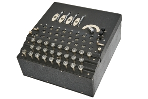 Commercial Enigma machine used by the German Railway (Reichsbahn)