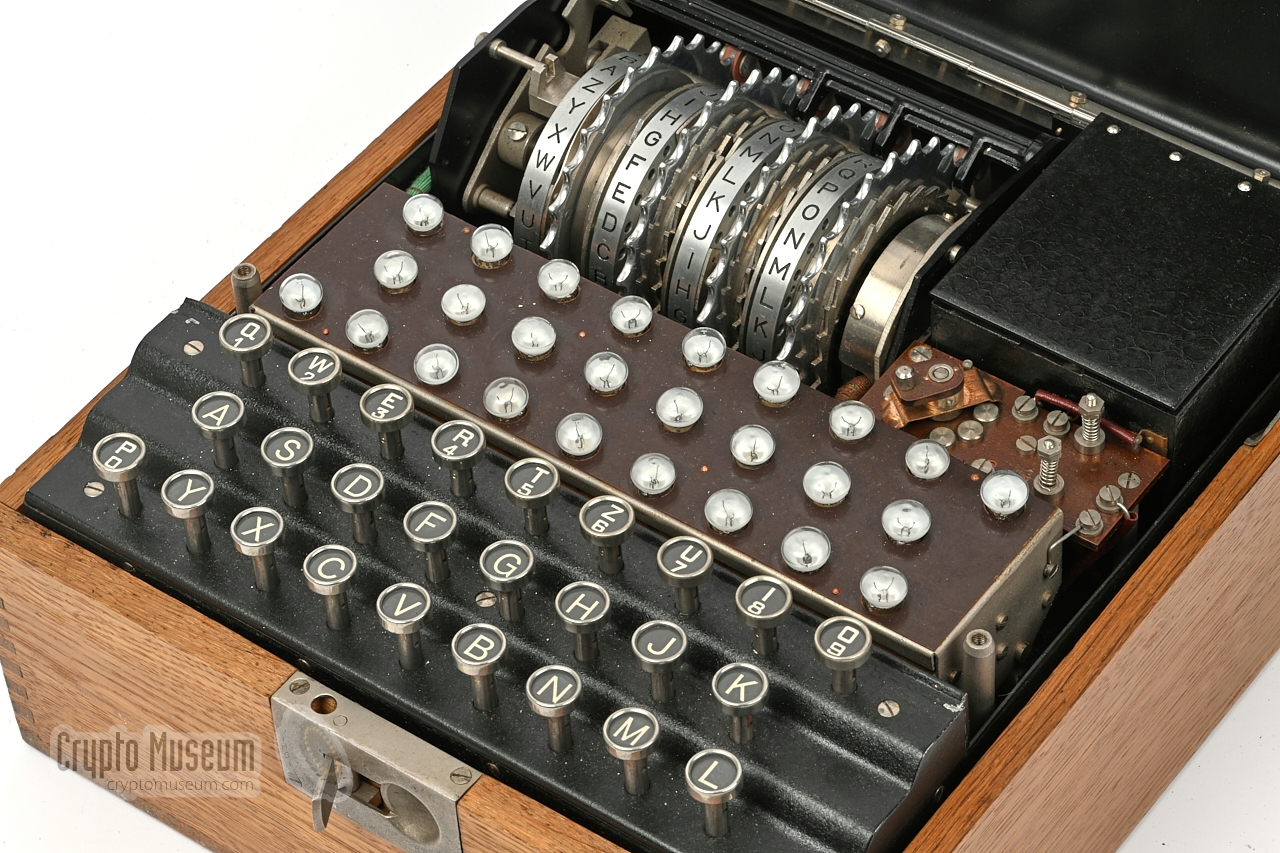 Enigma K (A27) interior