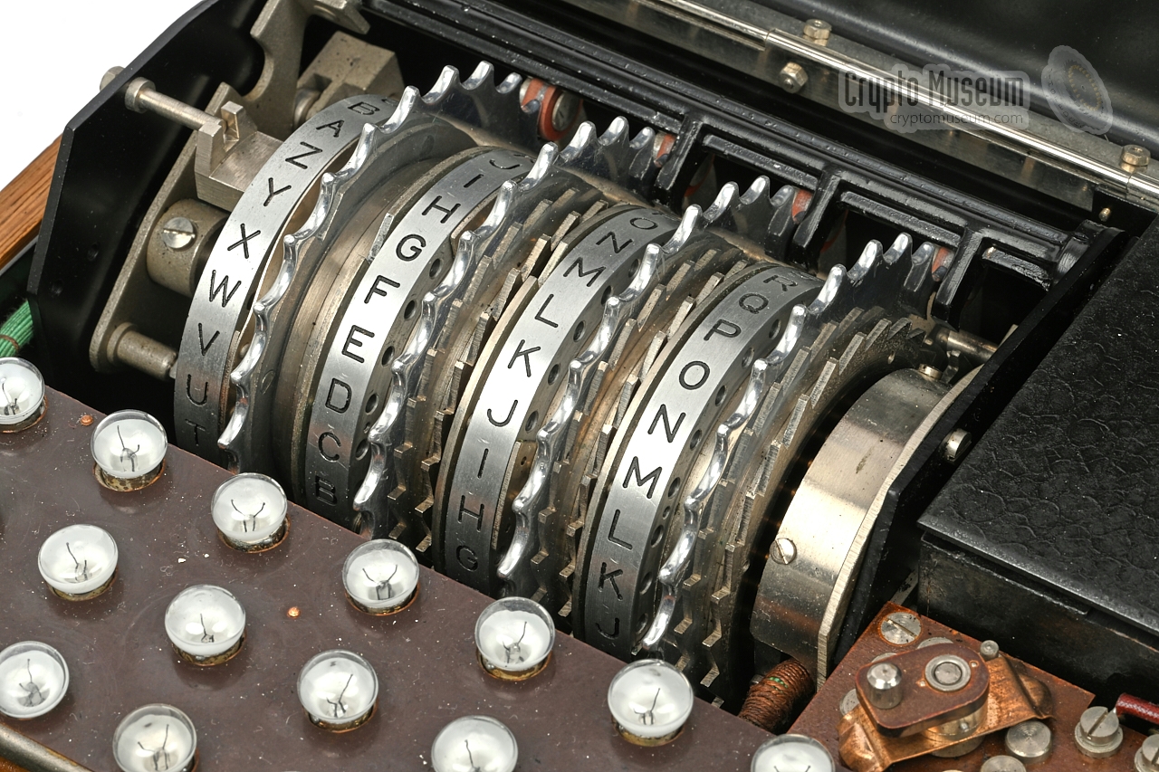Rotors of the Enigma K (A27)