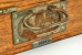 Grip and serial number on the wooden case
