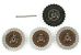 All four cipher wheels (right side)