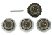 All four cipher wheels (left side)