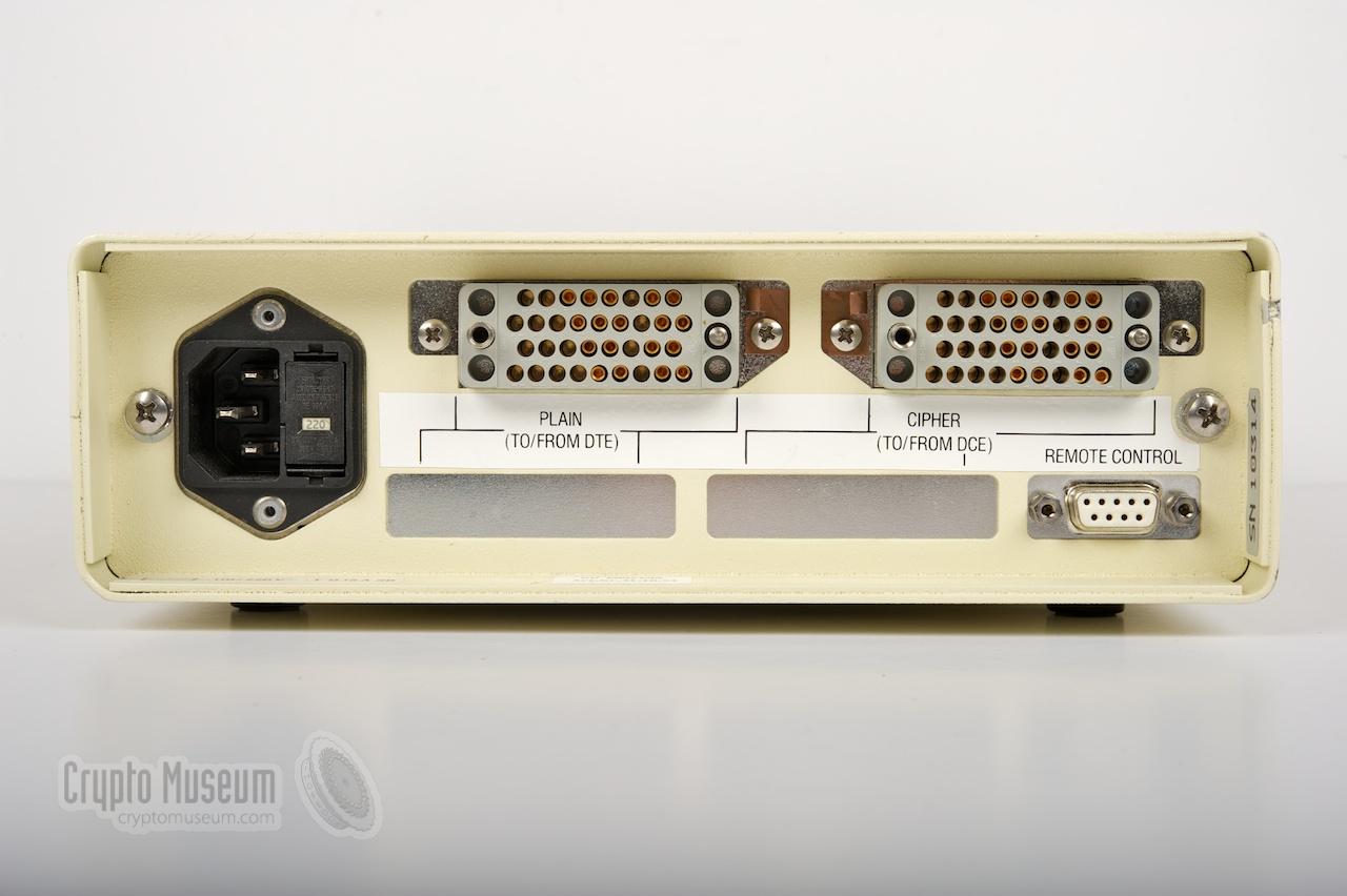 Connections at rear panel