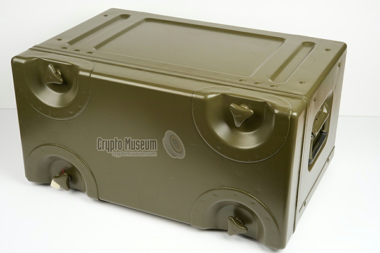 Stowed in a watertight container