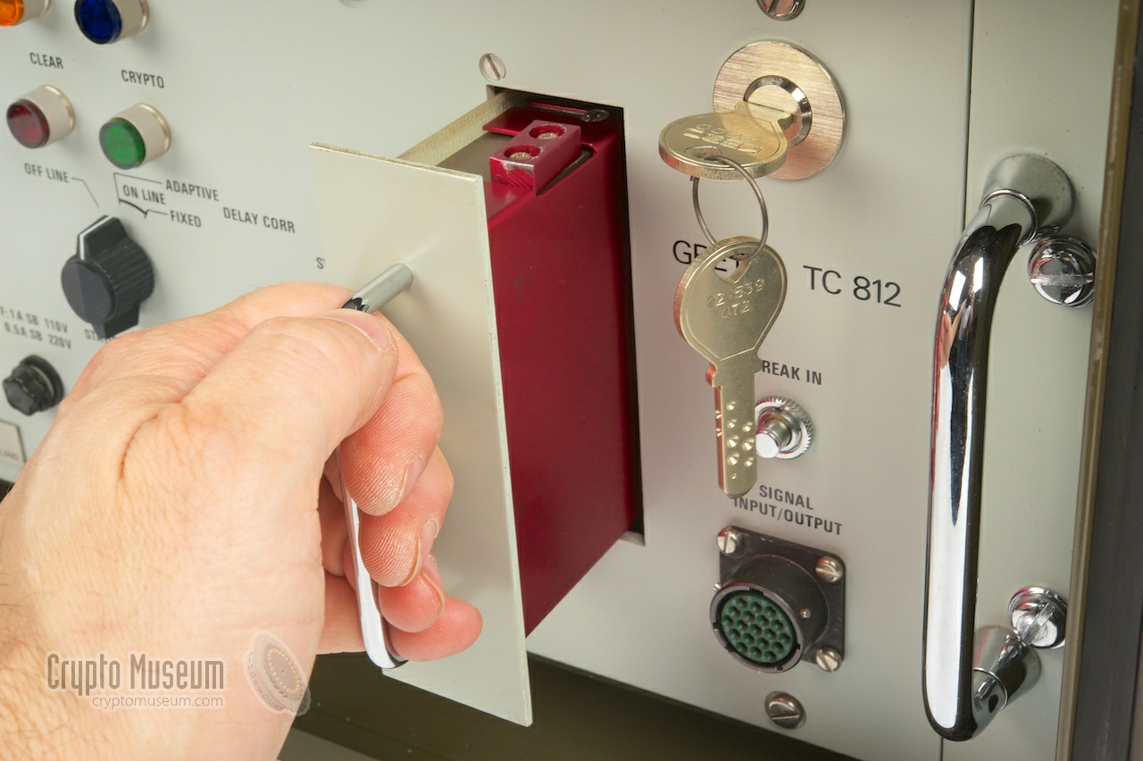 Removing the key unit