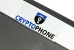CryptoPhone logo above the display