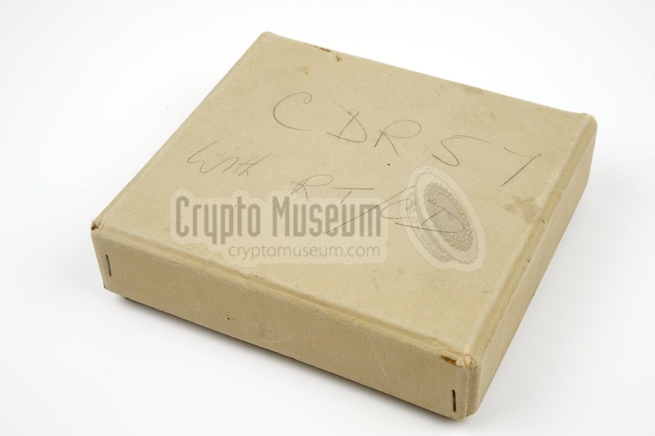 Box containing the RT/CD-57