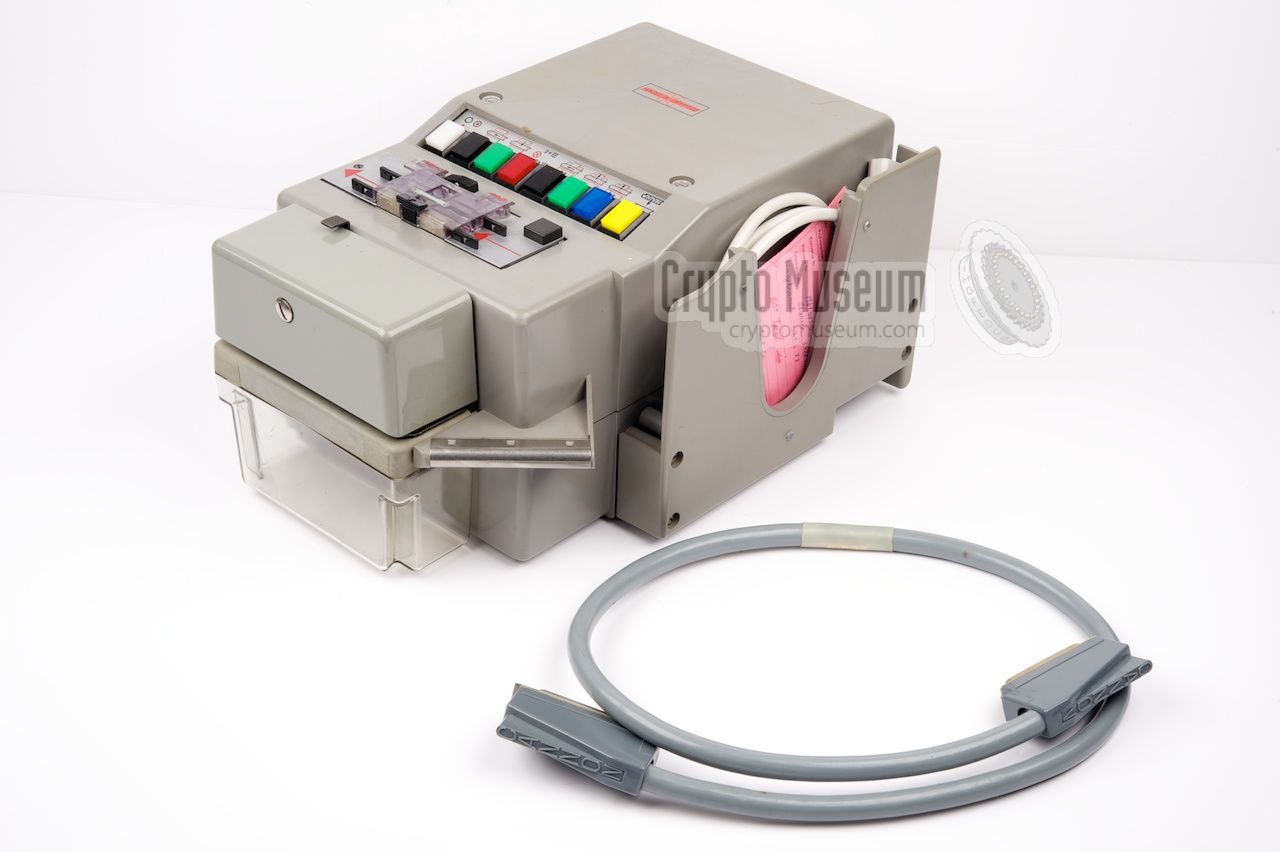 PEH-72 tape puncher with data cable