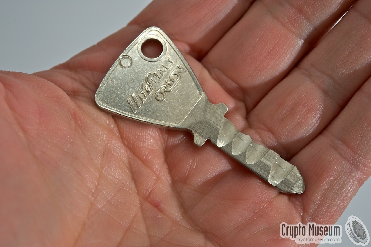 The new KESO key for the HC-570 created by Barry
