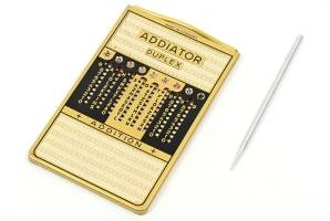 Addiator Duplex (cipher version) - front side (addition)