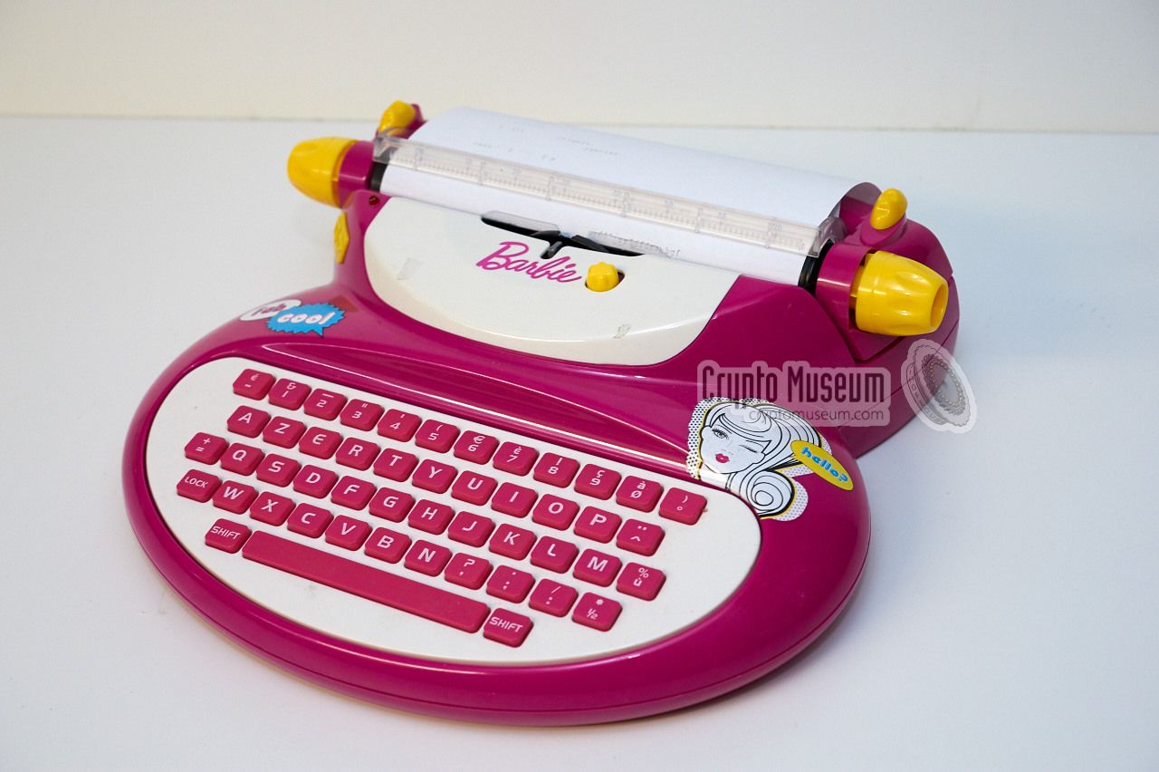 Barbie E-118 electronic typewriter
