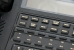 Close-up of the keyboard showing the SECURE and CLEAR keys at the top left.
