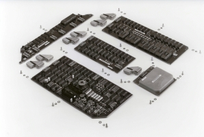 Exploded view of the critial Aroflex components