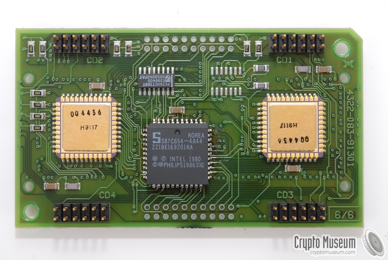 Full-view of the bottom of the crypto-unit