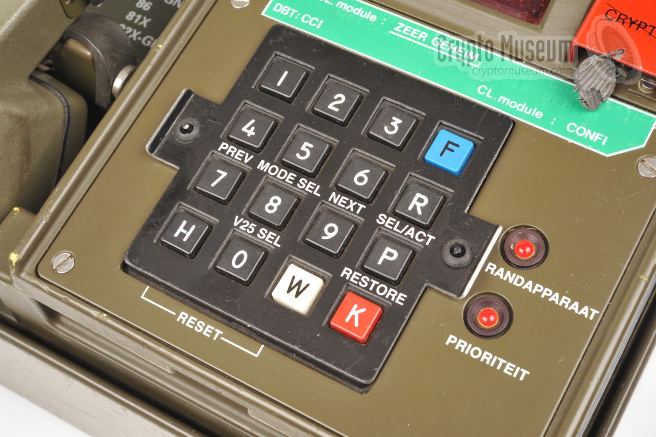 Spendex 50 with standard keyboard overlay
