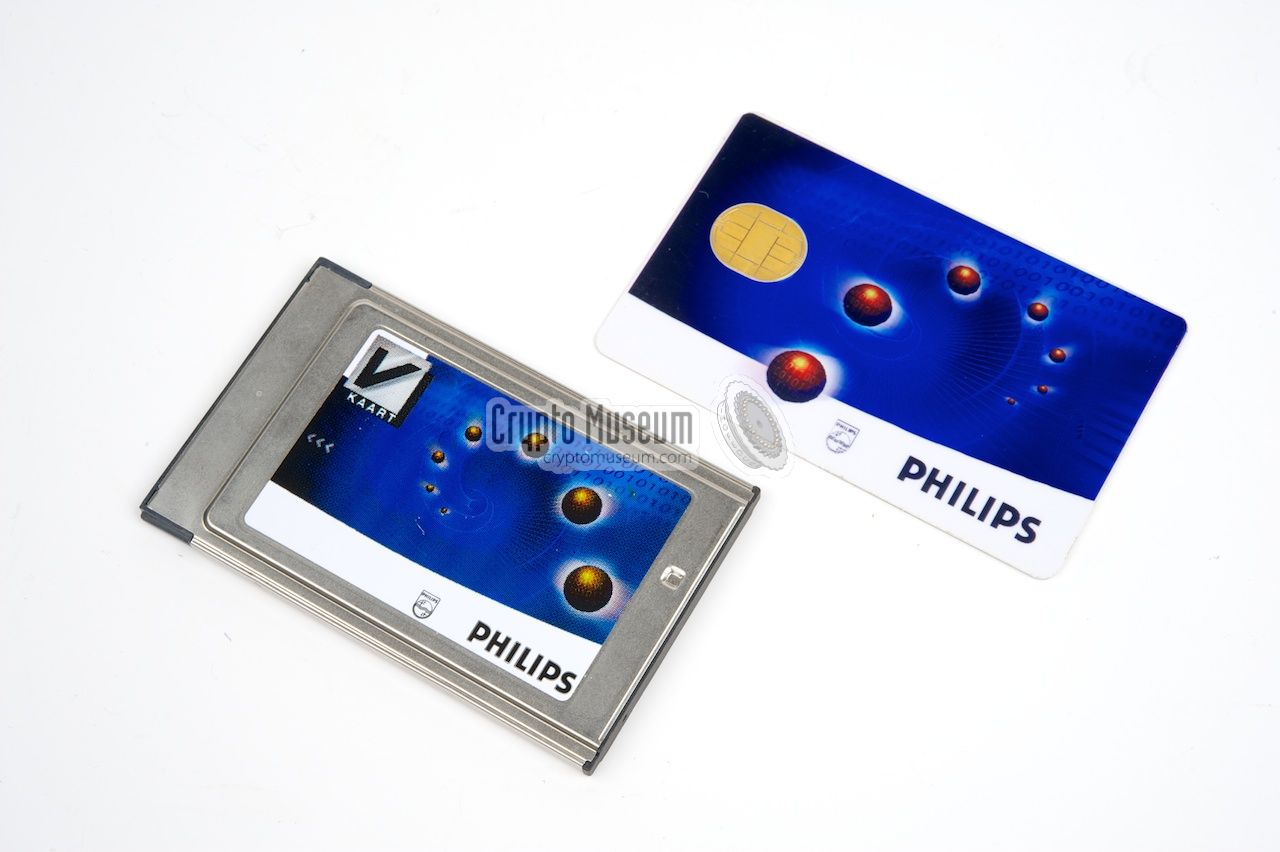 Philips V-kaart encryption card with personal key card