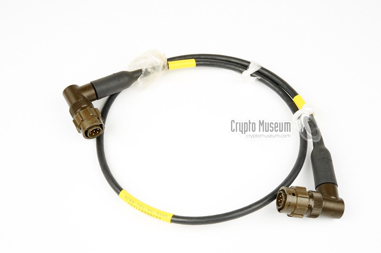Crypto Fill Cable for the PRM-4515 Cougar radio and the MA-4083 fill gun