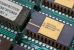 Close-up of a RAM chip