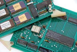The Memory board (A1) and the CPU board (A2)