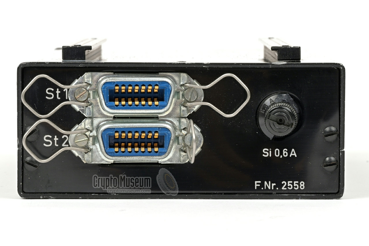 Rear panel
