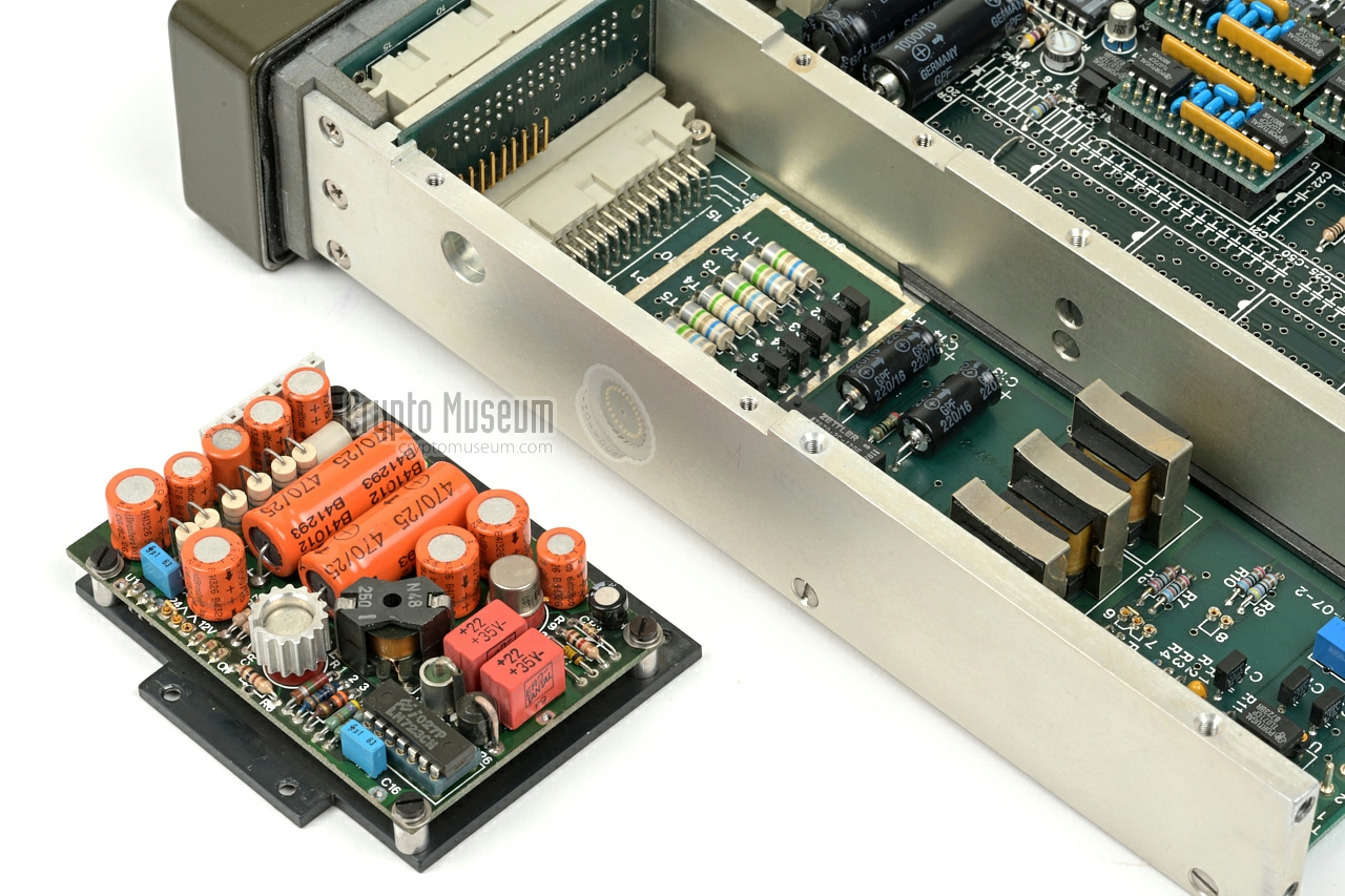 PSU removed from filter compartment