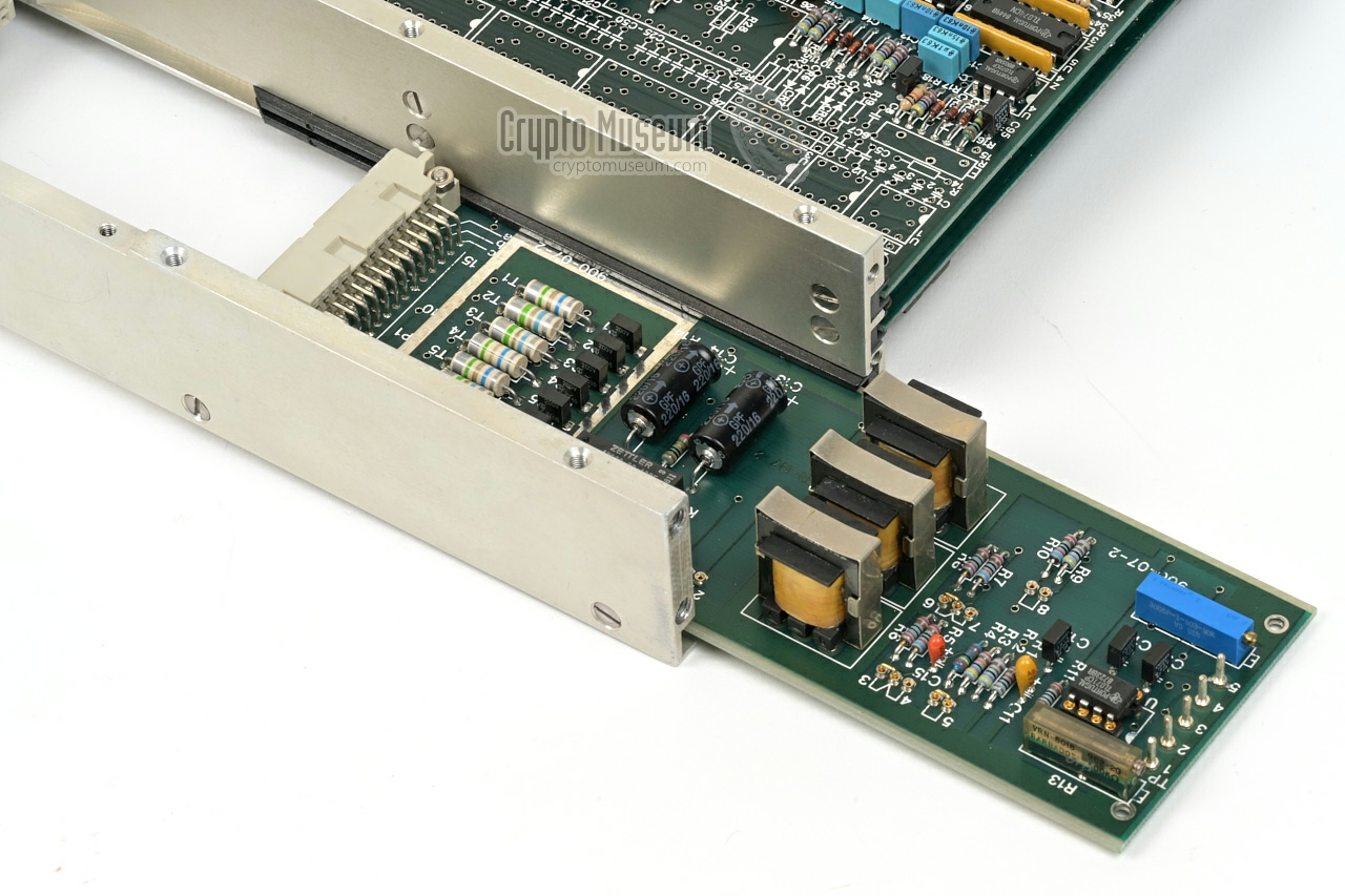 Filter board removed