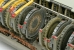Contacts inside a stator bay (rotor assembly removed)