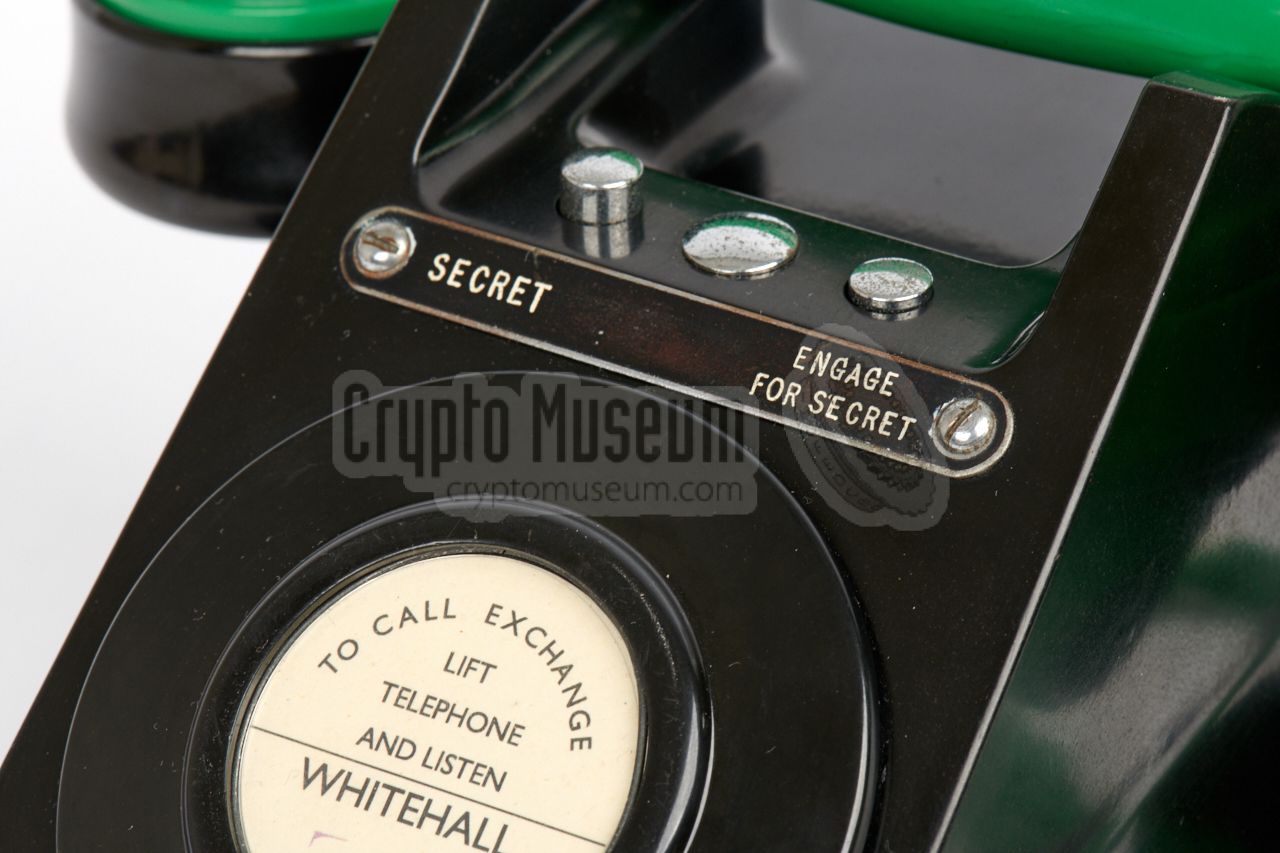 Close-up of the push-buttons