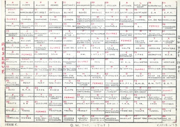 Belgian Slidex card number 13. Click for a close-up.