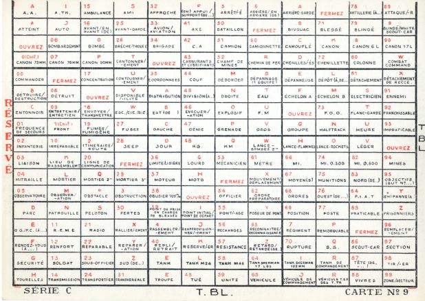 Belgian Slidex card number 9. Click for a close-up.