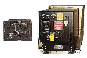 KG-40A (right) and KGX-40 remote control unit (RCU).