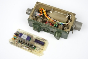 The main PCB removed from the KYK-13