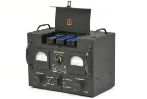 PE-128 with open battery tray