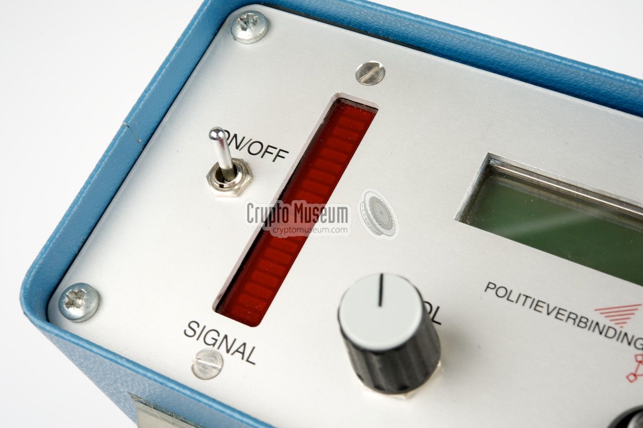 Close-up of the Radio Signal Strength Indicator (RSSI)