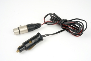 12DC Power cable with cigarette lighter receptacle