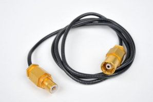 Coaxial cable for detached use of HF (T) tuners